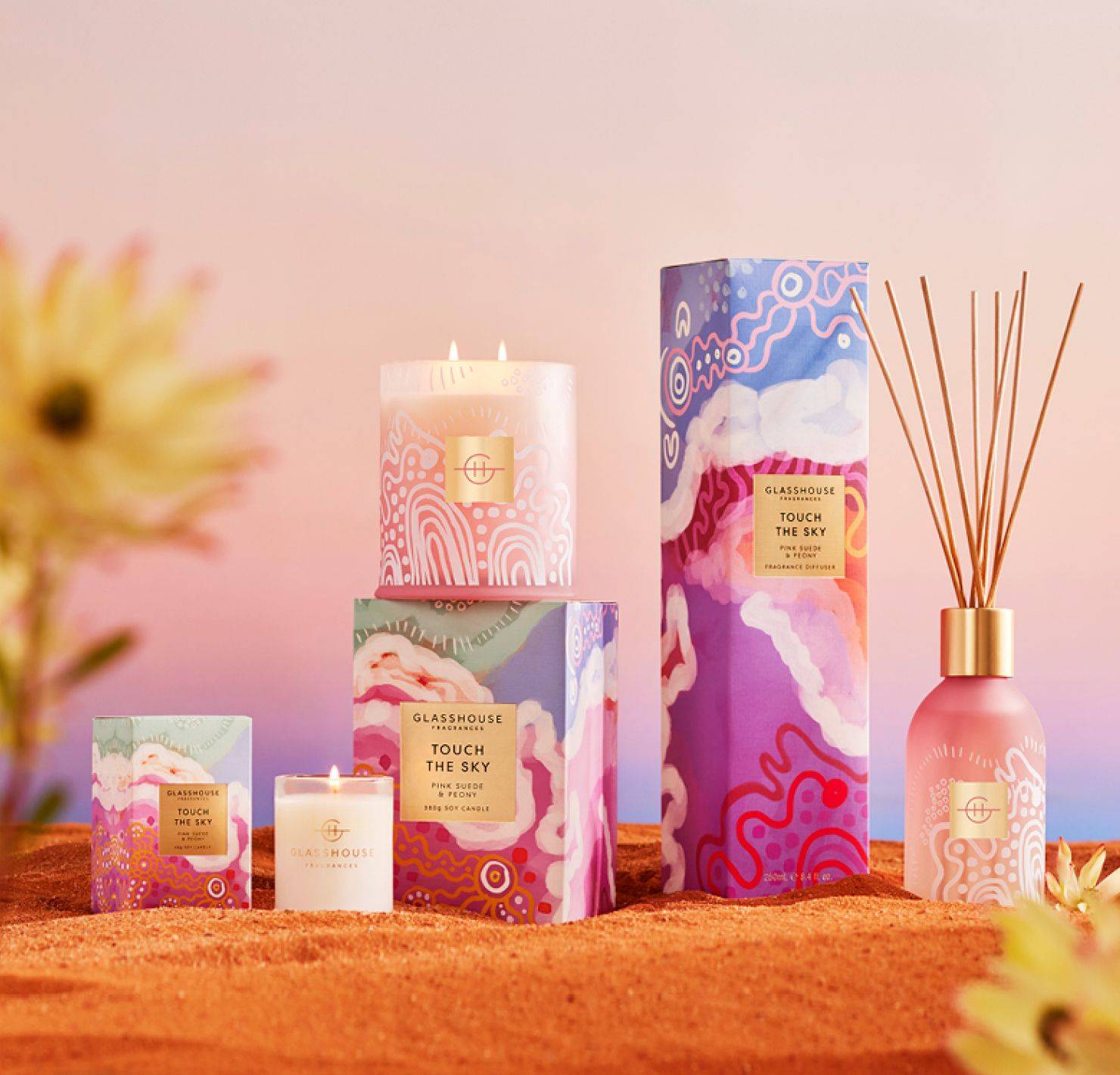 Touch the Sky Collection Glasshouse Fragrances New Zealand