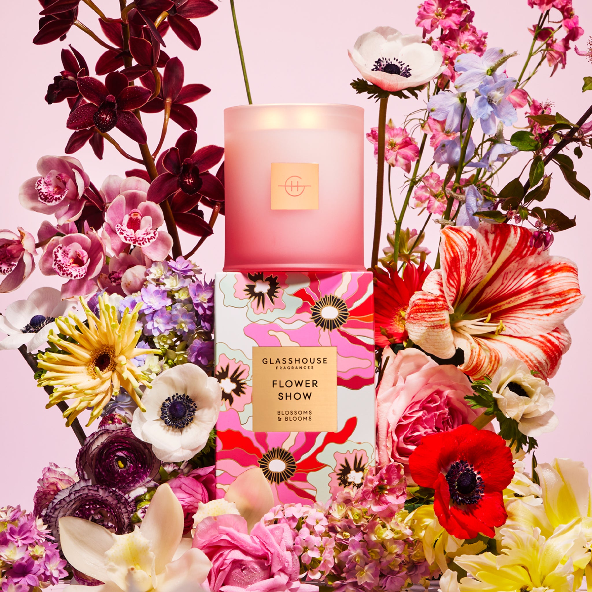 Glasshouse Fragrance 13.4oz Candle - Flower Show Candle 2026 main image 0