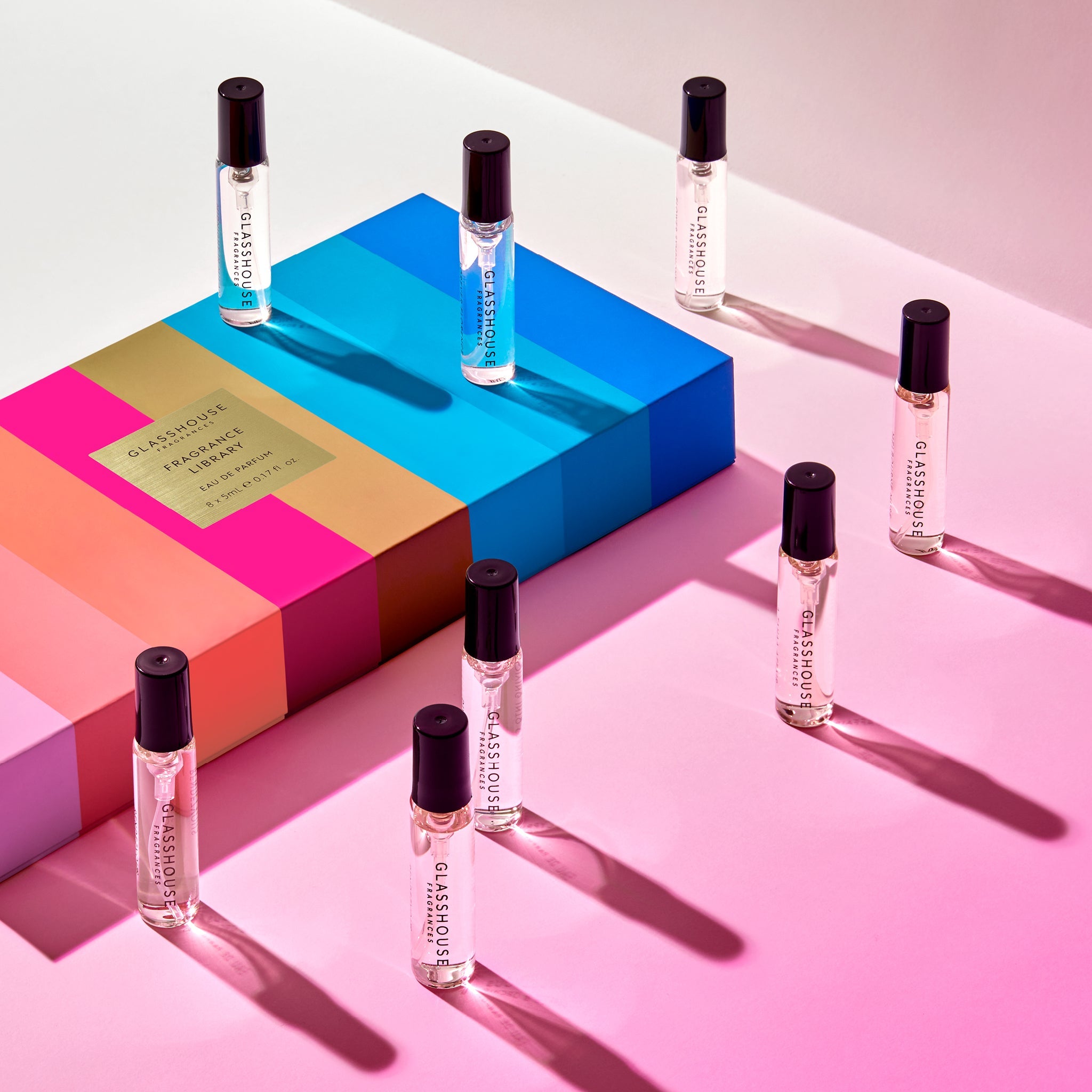 Fragrance Library - 8 x 5mL Eau de Parfums | Glasshouse Fragrances ...