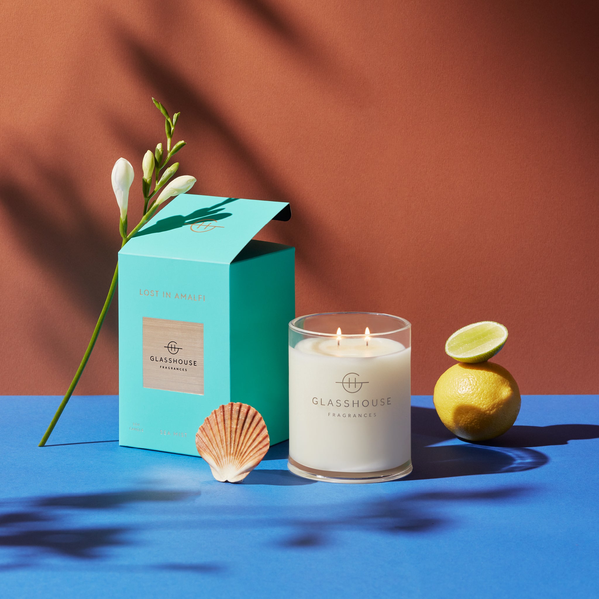 Lost in Amalfi - 380g Soy Candle | Glasshouse Fragrances