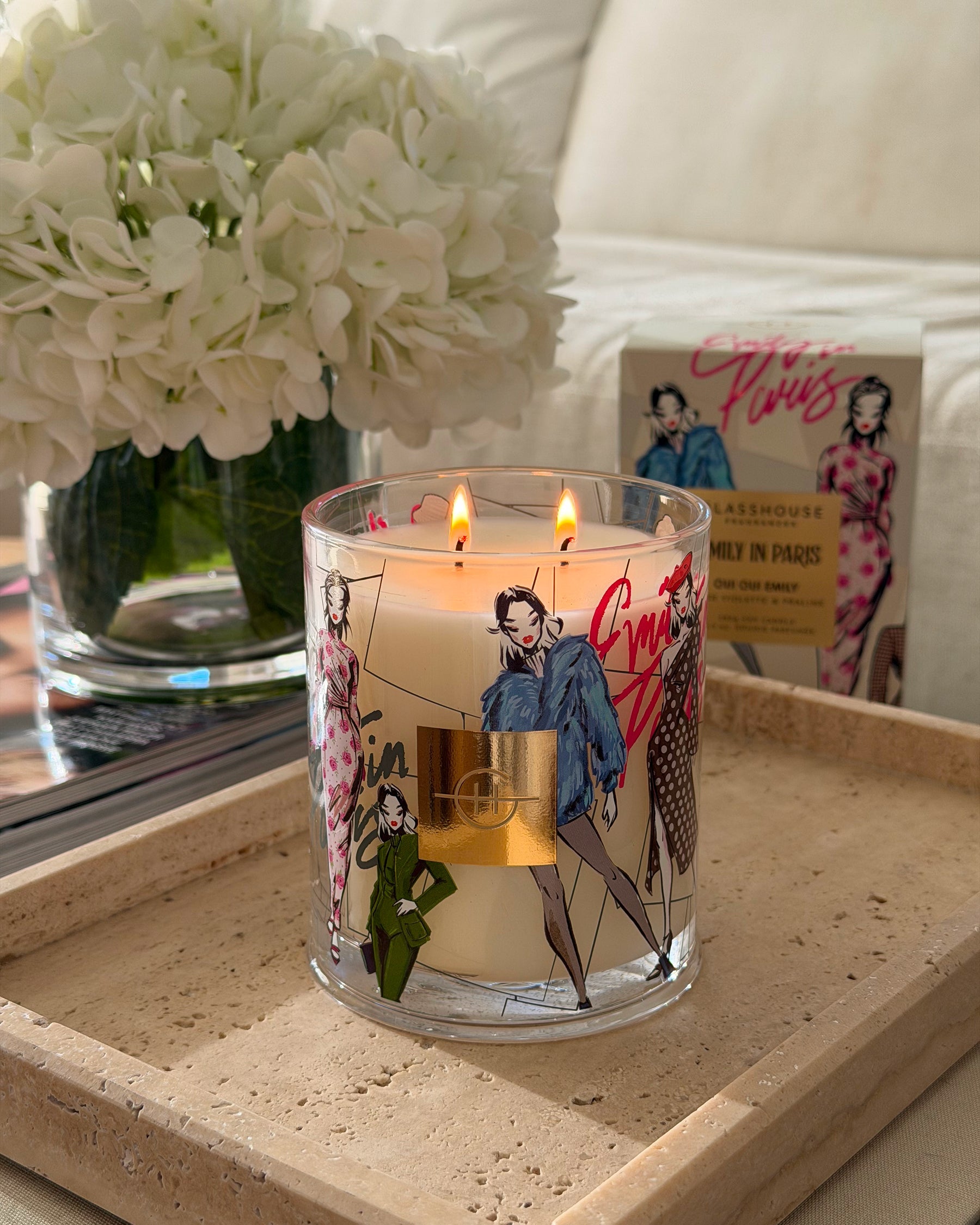 Oui Oui Emily - 380g Soy Candle | Glasshouse Fragrances