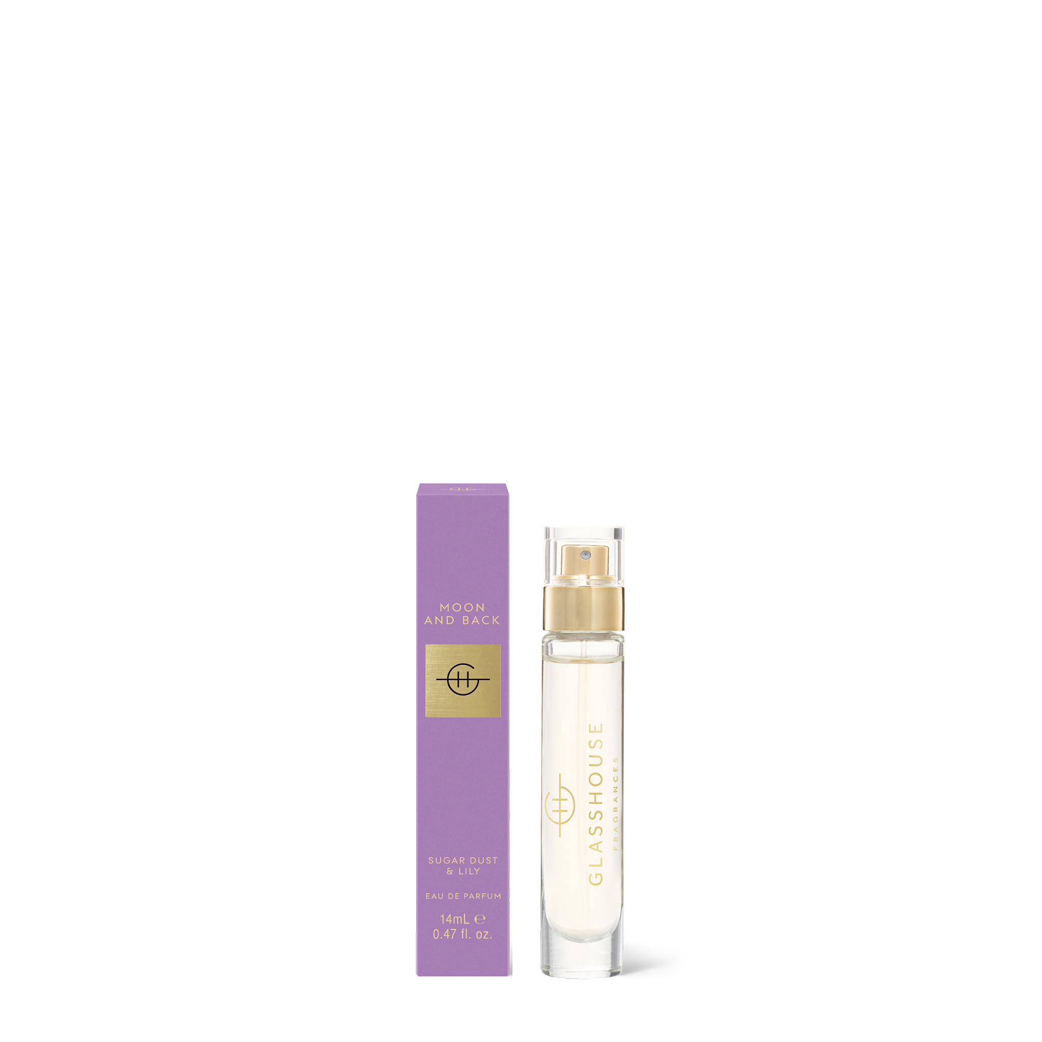 Glasshouse Fragrances Moon & Back 14ml Eau de parfum with box